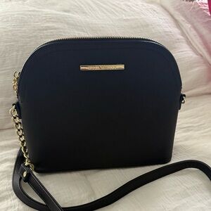 Black cross body purse